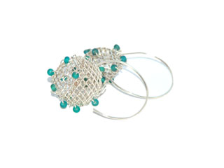 Link to Sterling Silver Mesh EarringsJewellery