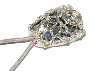 Link to Fine Silver Peek-a-boo PendantJewellery