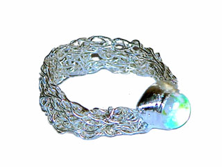 Link to Silver Crochet RingJewellery