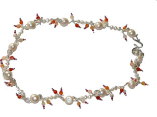 Link to Freshwater Button Pearl NecklaceJewellery